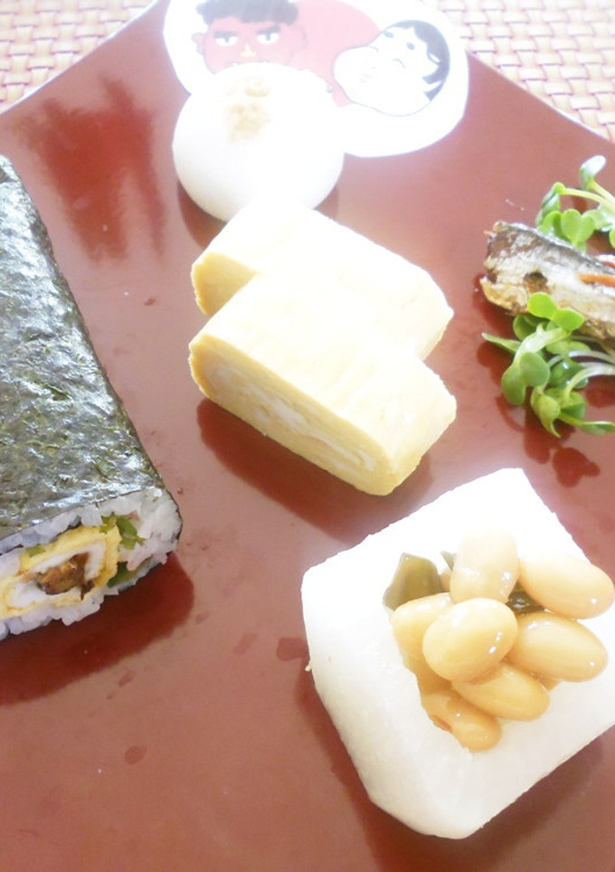 節分、イワシの恵方巻き-レシピのメイン写真