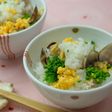 土鍋炊き★あさりと菜の花のご飯