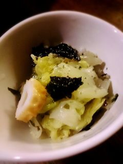 白菜と韓国のりでナムル-レシピのメイン写真