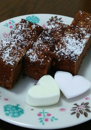 小麦粉不要★卵と板チョコでガトーショコラ-レシピのメイン写真