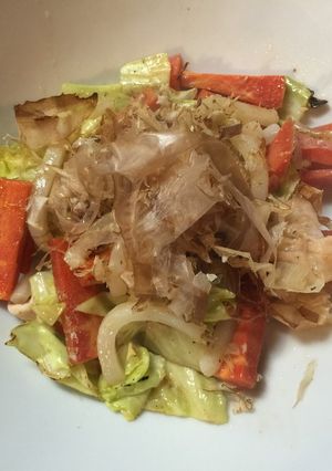 犬ごはん・お手軽焼うどん-レシピのメイン写真