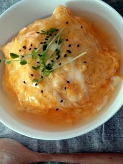炒めず簡単■和風餡かけオムライス-レシピのメイン写真