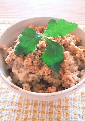 高野豆腐のそぼろ-レシピのメイン写真