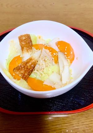 サラダのようなシヤキっとキャベツの酢味噌-レシピのメイン写真
