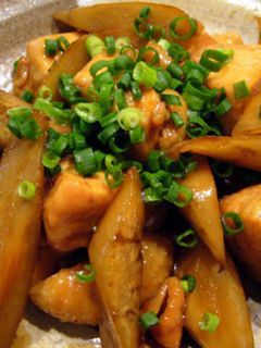 *鶏ごぼうのハチミツ煮*-レシピのメイン写真