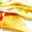 朝食☀ハムマヨ♡チーズトースト♡