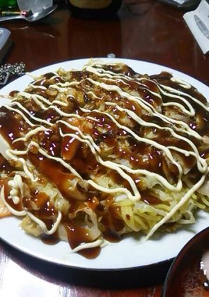 キムチ入りお好み焼き-レシピのメイン写真