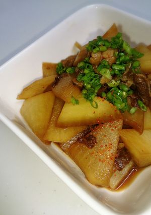 【大量消費】大根と豚バラのポン酢マリネ風-レシピのメイン写真