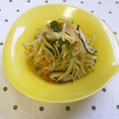 รูปของ もやしと油揚げの炒め煮