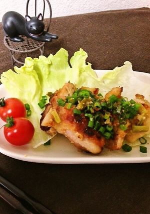 チキンの味噌マヨガーリックネギグリル-レシピのメイン写真