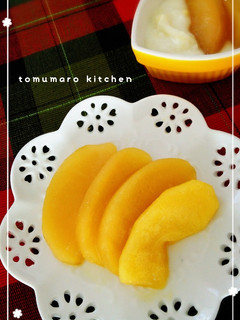 リンゴのオレンジ煮-レシピのメイン写真