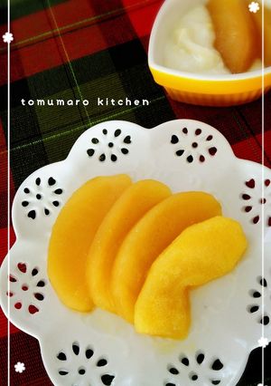 リンゴのオレンジ煮-レシピのメイン写真