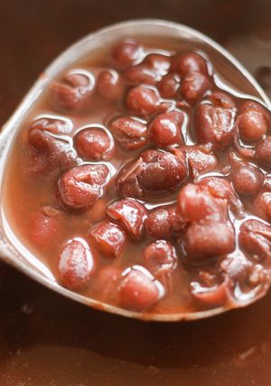 ゆでこぼしなし！滋味深きあずき煮-レシピのメイン写真