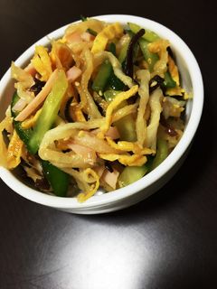 美味しい!切り干し大根の中華サラダ-レシピのメイン写真