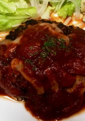 余った卯の花でハンバーグ-レシピのメイン写真