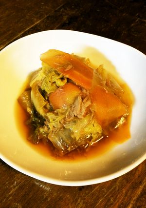 切ってお鍋に☆白菜とツナの煮物-レシピのメイン写真