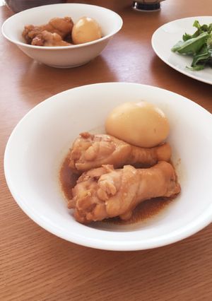 甘糀でつくる♪鶏手羽とたまごの酸っぱ煮-レシピのメイン写真