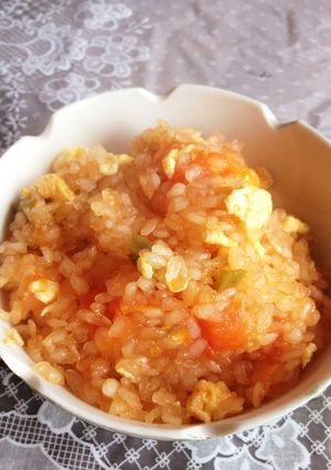 ココナッツオイルと乾燥粒こんにゃくピラフ-レシピのメイン写真