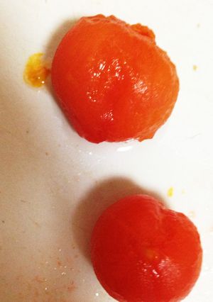 超簡単！レンジでミニトマトの湯むき-レシピのメイン写真