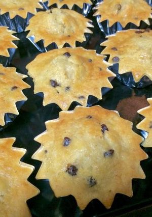 バナナカップケーキ-レシピのメイン写真