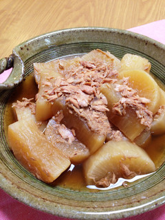 簡単♪ツナと大根の煮物-レシピのメイン写真