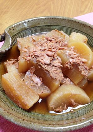 簡単♪ツナと大根の煮物-レシピのメイン写真