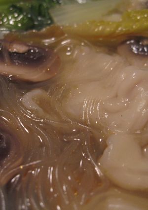 餃子春雨スープ-レシピのメイン写真