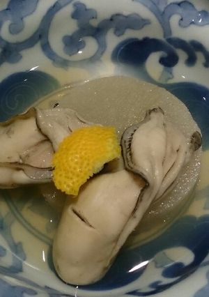 ゴマ味噌☆牡蠣と大根の煮物-レシピのメイン写真