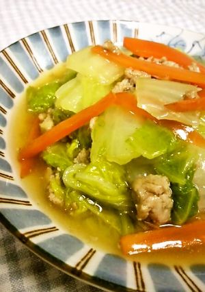 白菜の和風煮꒰✪ૢꇵ✪ૢ꒱ෆ-レシピのメイン写真
