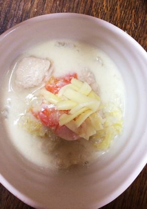 みりん粕で白菜の豆乳クリーム煮-レシピのメイン写真