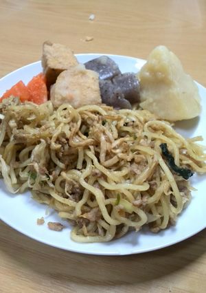 焼きそばに切り干し大根！-レシピのメイン写真