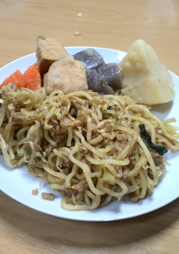 焼きそばに切り干し大根！-レシピのメイン写真