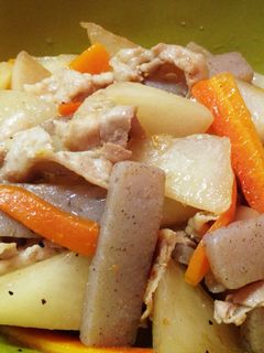 【糖質制限】【副菜】豚バラ大根の煮物-レシピのメイン写真