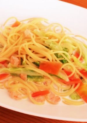 家にあるもので簡単！スープパスタ-レシピのメイン写真