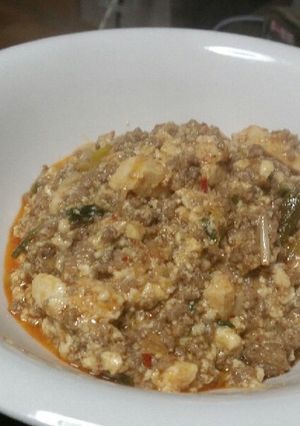 男の麻婆豆腐(シンプル版)-レシピのメイン写真