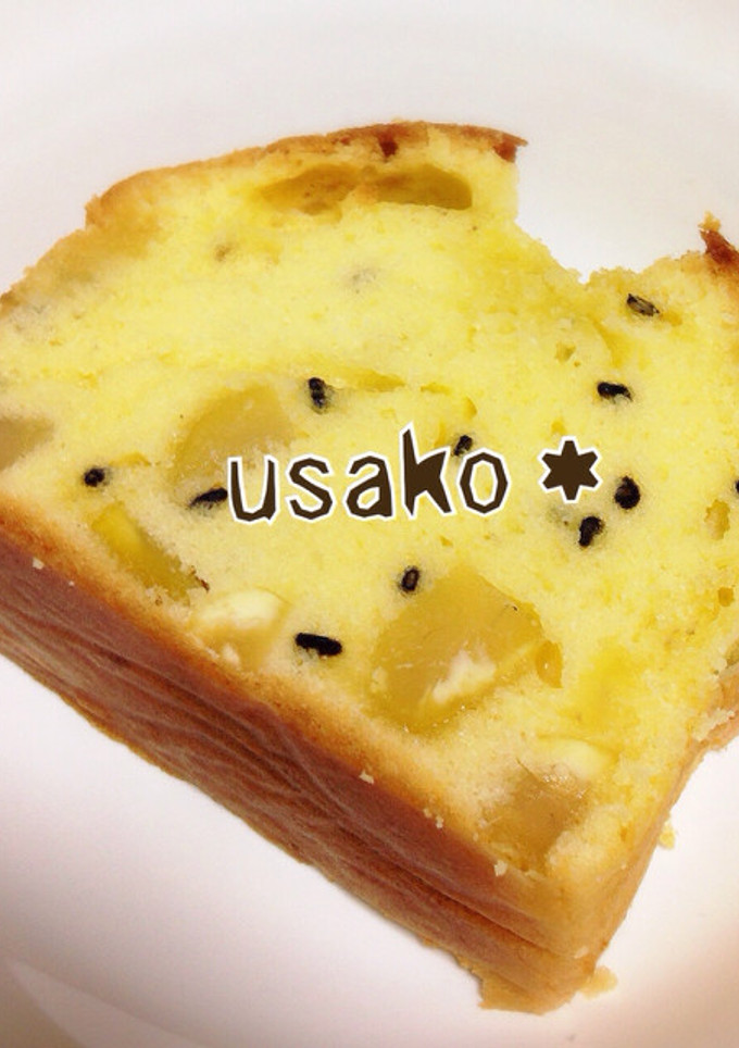 簡単★栗の甘露煮ケーキ-レシピのメイン写真