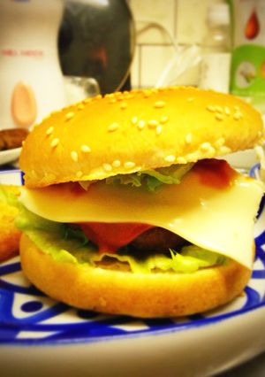 パテから手作りジューシーハンバーガー！-レシピのメイン写真