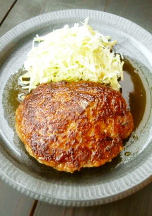 バターカレーソースのハンバーグ♪-レシピのメイン写真