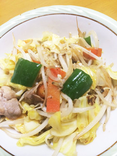 ふわふわ卵入り♡豚肉とキャベツの炒めもの-レシピのメイン写真