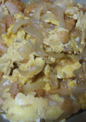 余った唐揚げで親子丼-レシピのメイン写真
