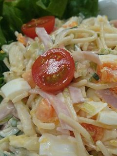 スイ〜卜チリマヨDe♬スパサラダ-レシピのメイン写真