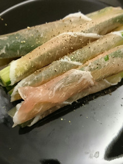 簡単おいしい☆きゅうりの生ハム巻き♪-レシピのメイン写真