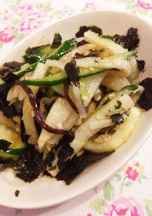 * PariPari♪大根きゅうり ＊-レシピのメイン写真