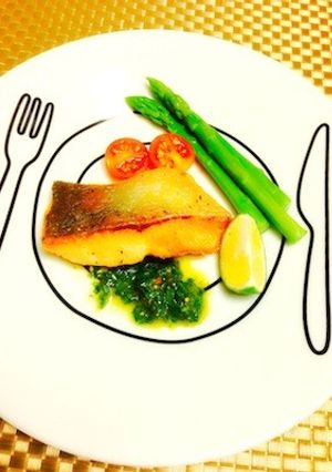 魚のソテー大葉ソース-レシピのメイン写真