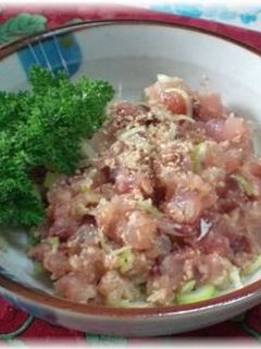 鯵のなめろう-レシピのメイン写真