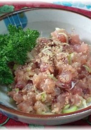 鯵のなめろう-レシピのメイン写真