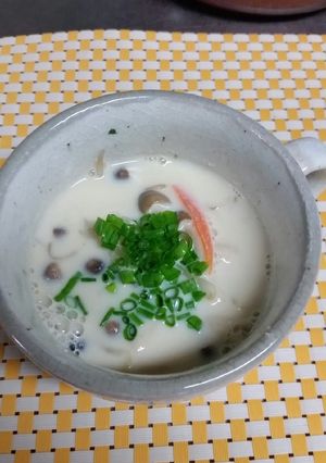 手抜き豆乳スープ-レシピのメイン写真