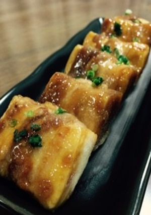 高野豆腐の豚バラ巻き巻き-レシピのメイン写真