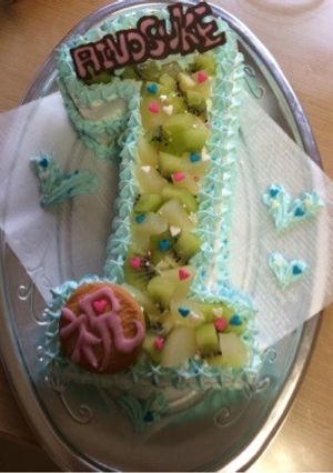 1歳ケーキ-レシピのメイン写真