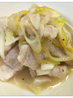 豚肉ソテー☆ネギ塩レモンソース☆疲労回復-レシピのメイン写真